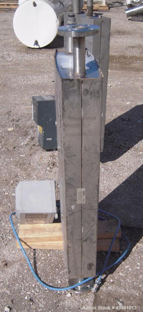 Used- ABB Instrumentation K-Flow Mass Flow Meter, Model K-500, 316 stainless steel. Sensor 88044. Mass meter control box, mo...