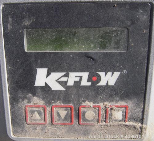 Used ABB Instrumentation K-Flow Mass Flow Meter, Model K-500, 316 stainless steel. Sensor 700221. Mass meter control box, model K-250, serial #400311. Approximate 1'' inlet/outlet.