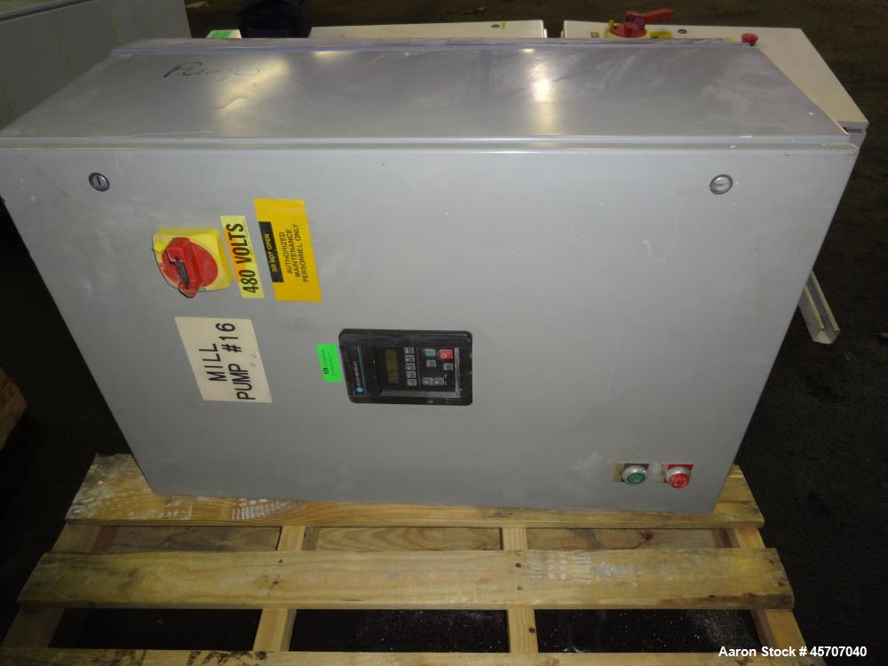 Used Alfa Laval/Depa Elro Peristaltic Hose Pump, Model IP 200, Aluminum Housing. Approximate 8.37 gallons per minute, maximum pressure 130 psi. 316 Stainless steel inlet/outlet pipe connections. Driv...