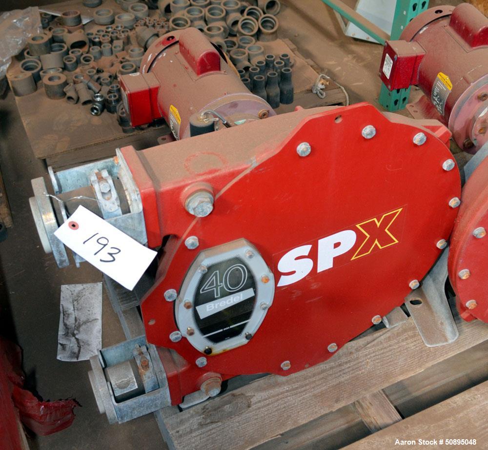 Used Bredel SPX Hose Pump, Model SPX40. Rated u