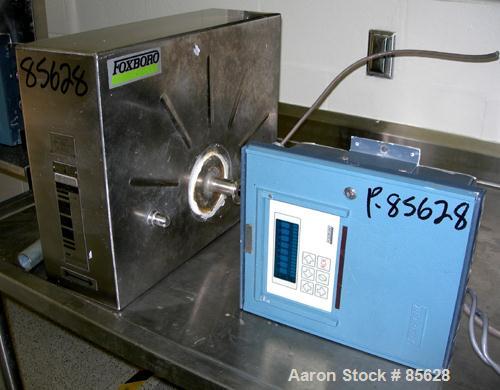 Used Foxboro Mass Flow Tube, model CFS10-08CKFBB, 316L stainless steel product contact areas. Rated mass 4 to 400 pounds per minute. 3/4" tri clamp inlet/outlet, temperature range: -200 degrees C to ...