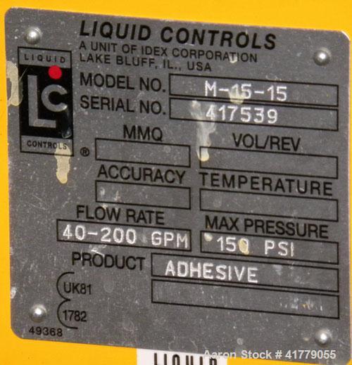 Used Liquid Controls Group Positive Displacement