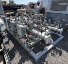 Used – 304 Stainless Steel Samson Metered Pump Skid – 4 Segments, Pressure Panels, Multi-Connection