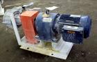 Used Alfa Laval/Depa Elro Peristaltic Hose Pump, Model IP 200, Aluminum Housing. Approximate 8.37 gallons per minute, maximum pressure 130 psi. 316 Stainless steel inlet/outlet pipe connections. Driv...