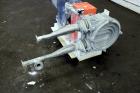 Used Alfa Laval/Depa Elro Peristaltic Hose Pump, Model IP 200, Aluminum Housing. Approximate 8.37 gallons per minute, maximum pressure 130 psi. 316 Stainless steel inlet/outlet pipe connections. Driv...