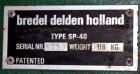 Used Cast Steel Bredel Hose Pump, Type SP-40