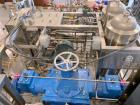 Unused LEWA Ecoflow high-pressure metering system configured for CO2 service. 30 kg/min capacity. Consists of: LEWA Ecoflow metering pump, High-pressure CO2 configuration; Baldor-Reliance 75 HP Sever...
