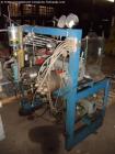 Used Lewa pump skid with (2) type HM2, rated 190 stokes/minute, 900 kg max plunger load with 5/3 hp, 90/460 volt xp motor drive, serial# 76479, 100.535.