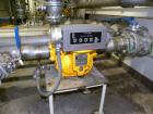 Used Liquid Controls Group Positive Displacement Meter, Model M-15-15. Flow rate 40-200 gallons per minute, maximum pressure 150 psi. Includes a  meter register.