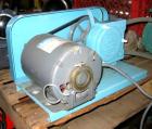 Used Little Giant Peristalic Pump, Model LG30L. 1/3 hp belt driven. Base mounted.