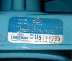 Used Little Giant Peristalic Pump, Model LG30L. 1/3 hp belt driven. Base mounted.