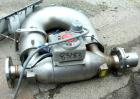 USED: Micro Motion flow meter, model CMF400M451NU1. 316L stainless steel product contact areas. Flow cal factor 4325.13.89, dens flow factor 06147072904.37. Rated volume 0 to 2400 gallons per minute,...