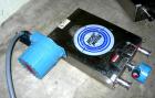 USED: Micro Motion flow meter, model DL065S242SU, 316 stainless steel product contact areas. Flow cal 20.3064.26, dens flow 11291133124.26. Rated volume 0 to 15 gallons per minute, mass 0 to 125 poun...