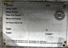 USED: Micro Motion Fow Meter, model DS600S165R, type 8. 316L stainless steel product contact areas. Flow cal factor 1562.25.13, dens flow factor 18082251164.44, meter factor 15622. Rated volume 0 to ...