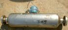 Used Micro Motion Straight Tube Flow Meter, model T150T641SQBAEZZZ. 316L stainless steel product contact areas. Rated volume 0 to 383 gallons per minute, mass 0 to 3200 pounds per minute. 1-1/2
