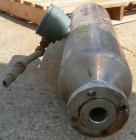 Used Micro Motion Straight Tube Flow Meter, Model T150T641SQBAEZZZ, 304 Stainless Steel. Rated volume 0 to 383 gallons per minute, mass 0 to 3200 pounds per minute. 1-1/2