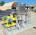 Dosing Pump Skid. Consisting of (2) Milton Roy Metering dosing pumps