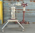 Used Jogler Single Tube Armored Sight Flow Indicator, Model 18-FS-PI60-S660. 316 Stainless steel shield, 6