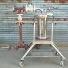 Used Jogler Single Tube Armored Sight Flow Indicator, Model 18-FS-PI60-S660. 316 Stainless steel shield, 6