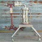 Used Jogler Single Tube Armored Sight Flow Indicator, Model 18-FS-PI60-S660. 316 Stainless steel shield, 6