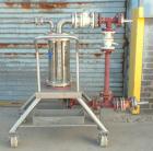 Used Jogler Single Tube Armored Sight Flow Indicator, Model 18-FS-PI60-S660. 316 Stainless steel shield, 6