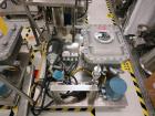 Used Total Systems Design Pump Skid, Stainless Steel. Explosion proof design with pump and Micro Motion flow meter on portable cart.