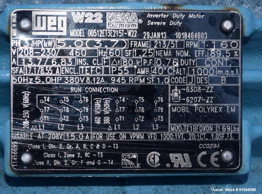 Weatherford International Model T10 Reciprocating Plunger Pump