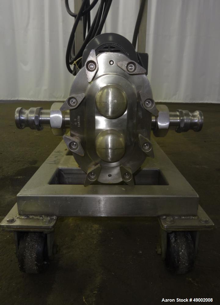 Used Waukesha Cherry Burrell Positive Displacement Pump, Model 30
