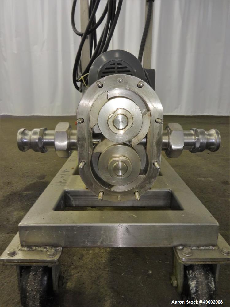 Used Waukesha Cherry Burrell Positive Displacement Pump, Model 30