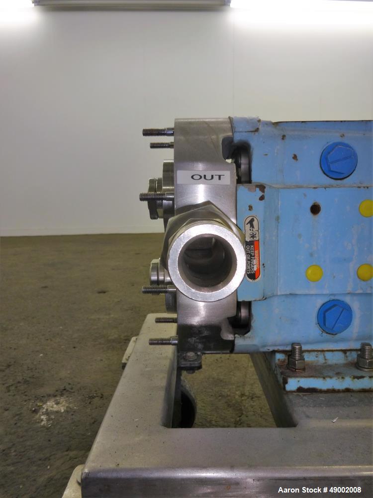 Used Waukesha Cherry Burrell Positive Displacement Pump, Model 30