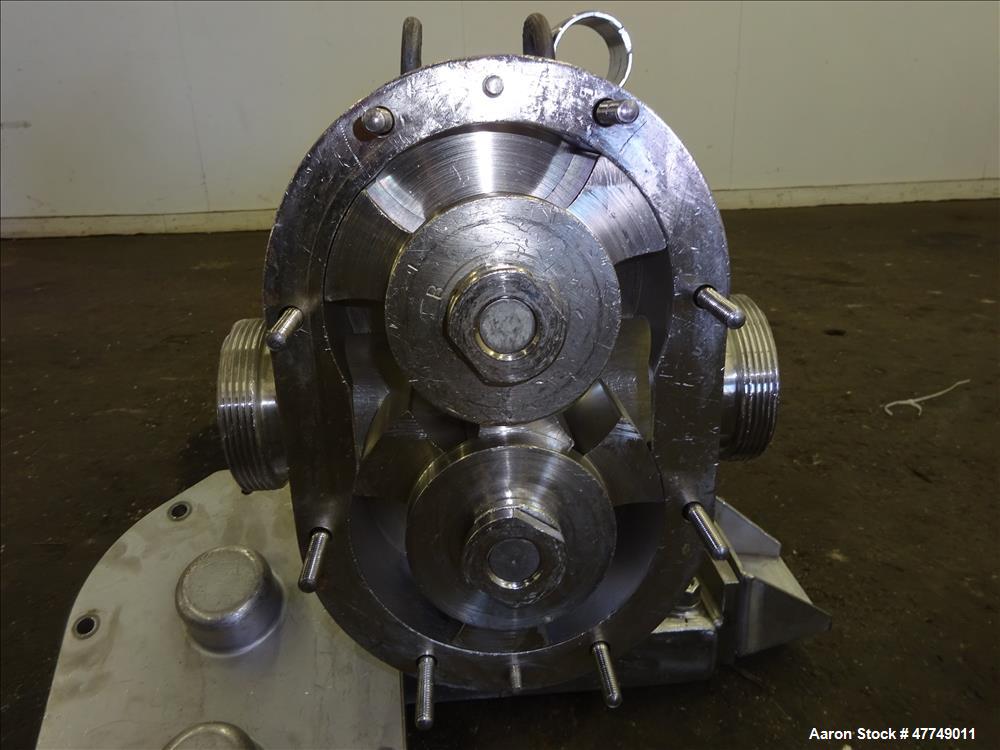 Used Waukesha Universal Rotary Positive Displacement Pump, Model 130