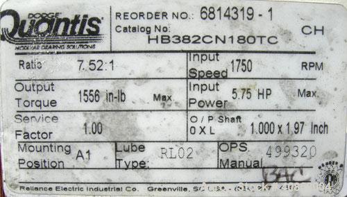 Used- Tri-Clover Rotary Positive Displacement Pump, 316 stainless steel. Approximately 60 gallons per minute at 20 psi. 3" t...