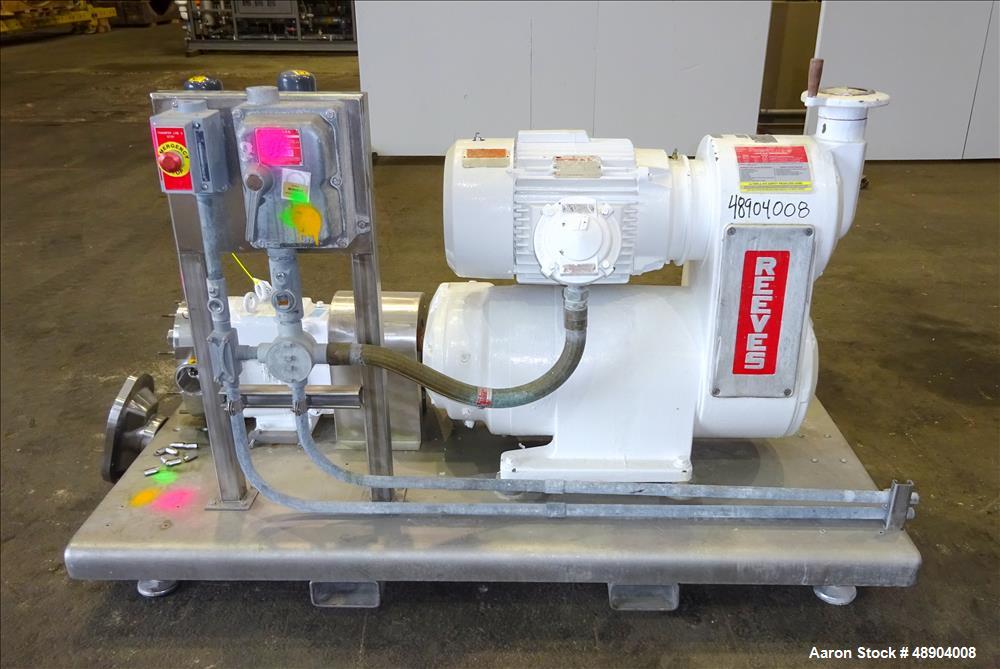Used Waukesha / Cherry Burrell Universal Rotary Positive Displacement Pump