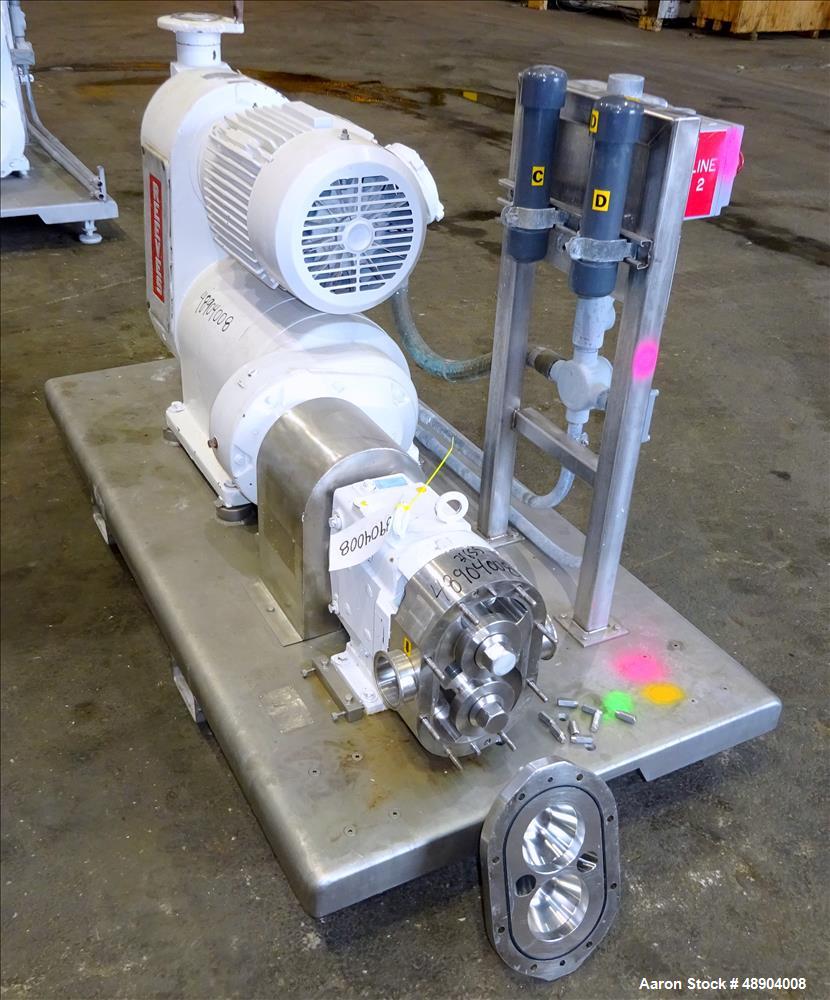 Used Waukesha / Cherry Burrell Universal Rotary Positive Displacement Pump