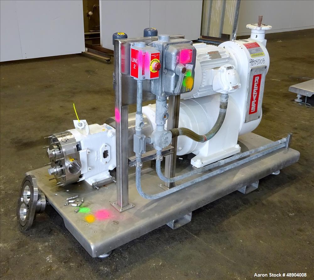 Used Waukesha / Cherry Burrell Universal Rotary Positive Displacement Pump
