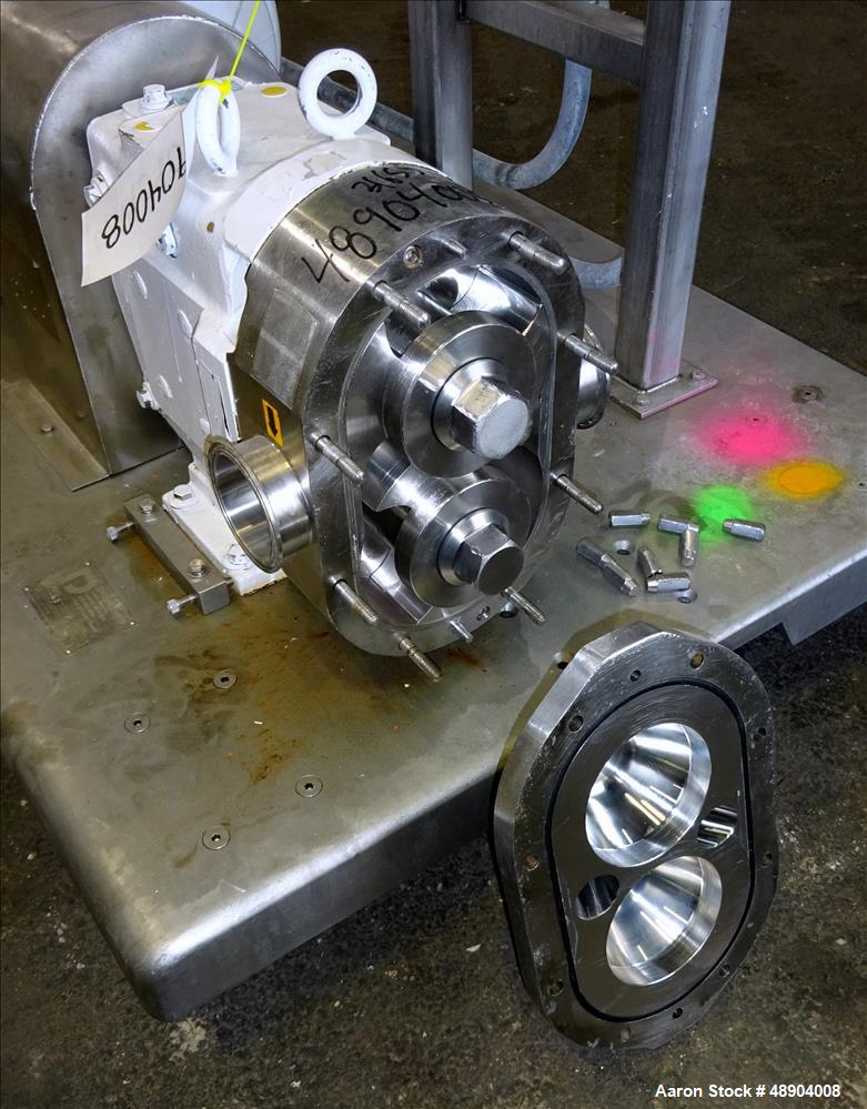 Used Waukesha / Cherry Burrell Universal Rotary Positive Displacement Pump
