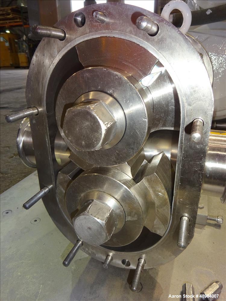 Used Waukesha / Cherry Burrell  positive displacement pump, Model 130U, 316 Sta