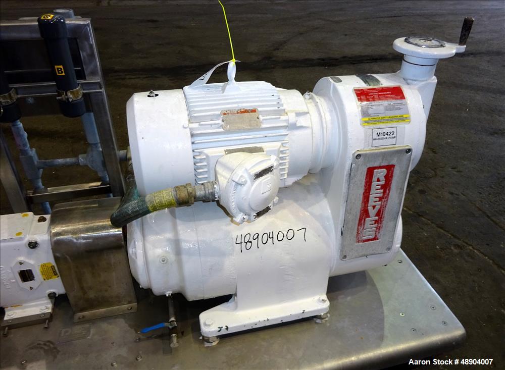 Used Waukesha / Cherry Burrell  positive displacement pump, Model 130U, 316 Sta
