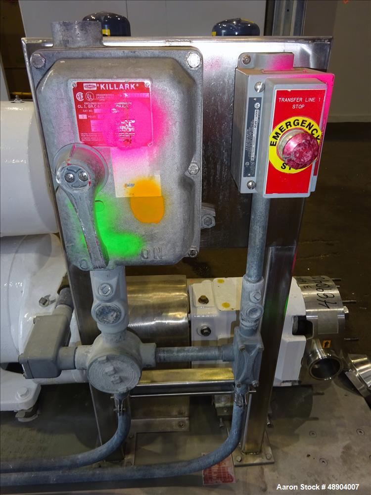 Used Waukesha / Cherry Burrell  positive displacement pump, Model 130U, 316 Sta