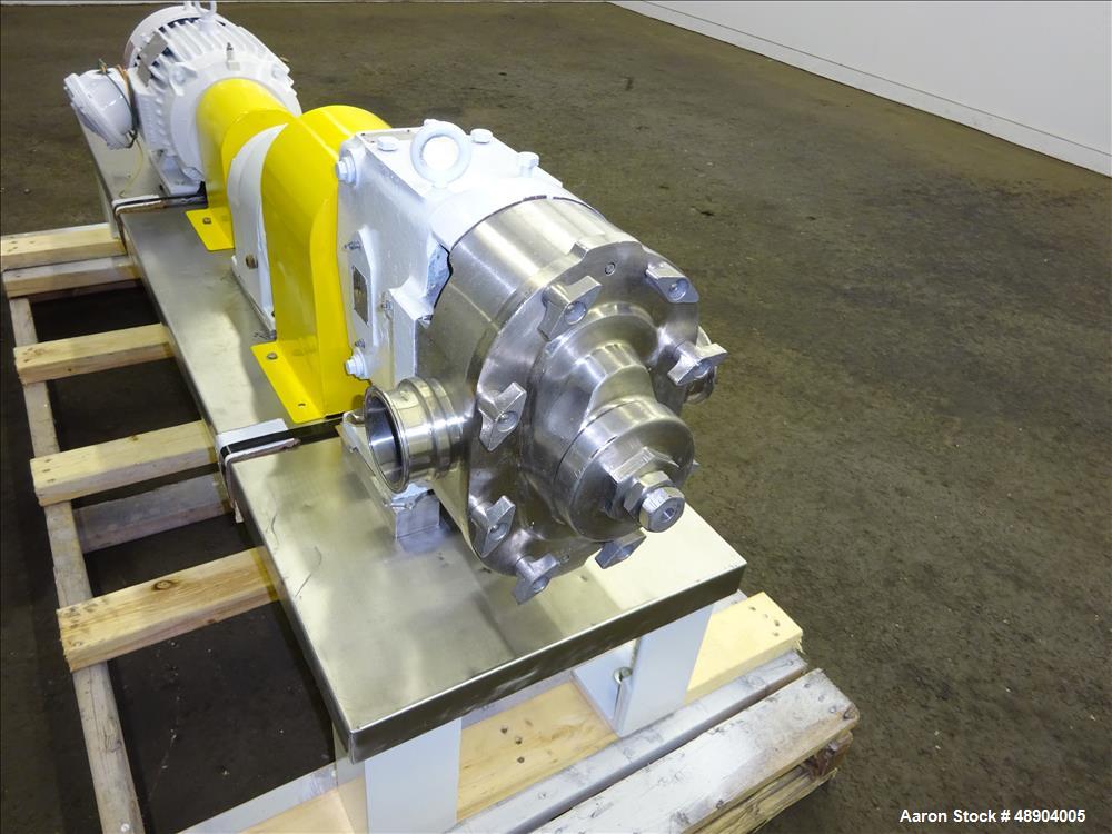 Used Waukesha Cherry Burrell Universal Rotary Positive Displacement Pump, Model
