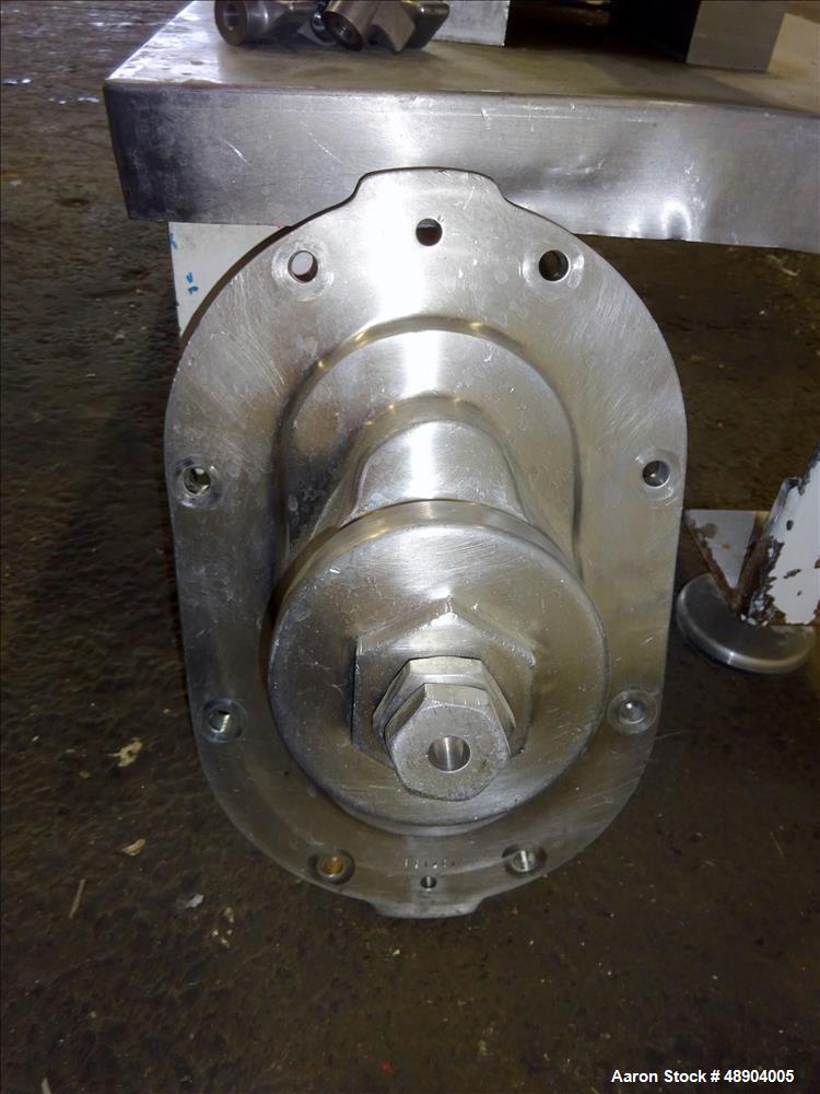 Used Waukesha Cherry Burrell Universal Rotary Positive Displacement Pump, Model