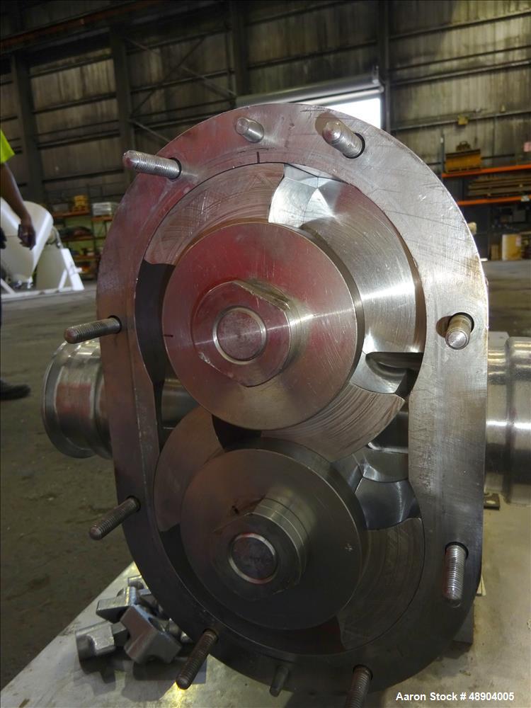 Used Waukesha Cherry Burrell Universal Rotary Positive Displacement Pump, Model