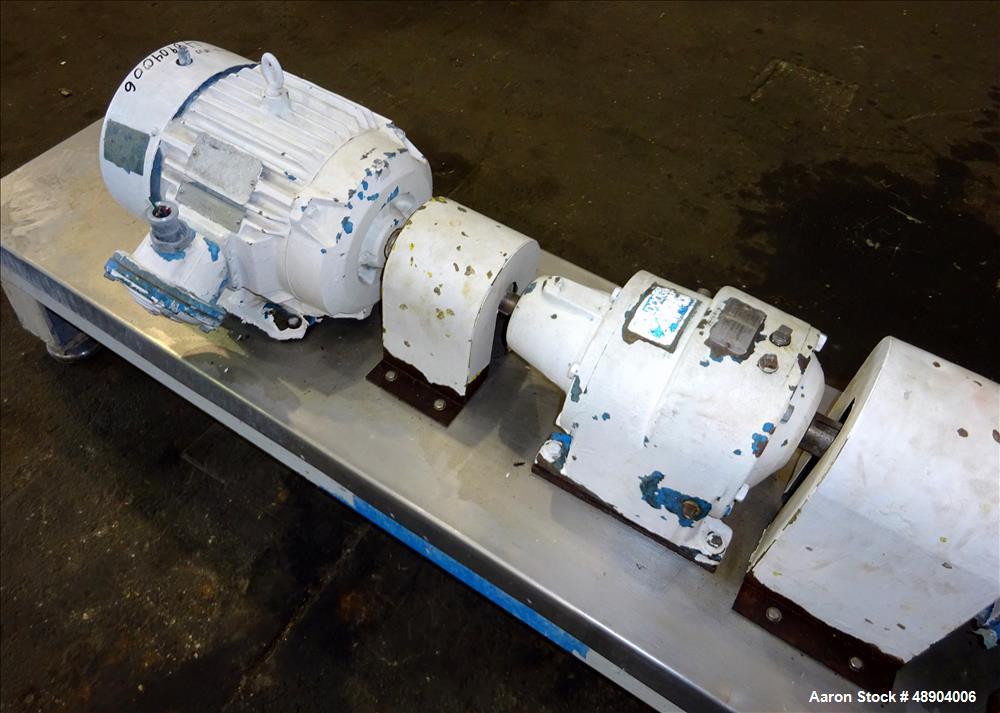 Used Waukesha Cherry Burrell Universal Rotary Positive Displacement Pump, Model
