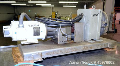 Used Stainless Steel Fristam Circumferential Piston Positive Displacement Pump,