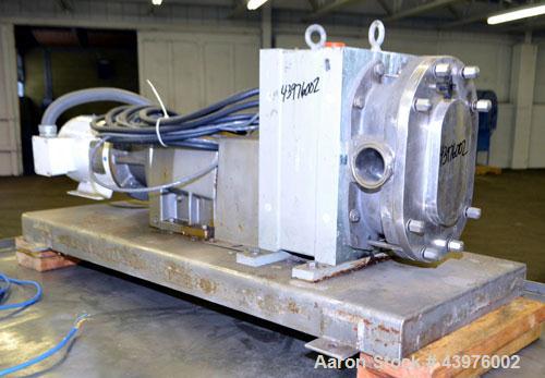 Used Stainless Steel Fristam Circumferential Piston Positive Displacement Pump,