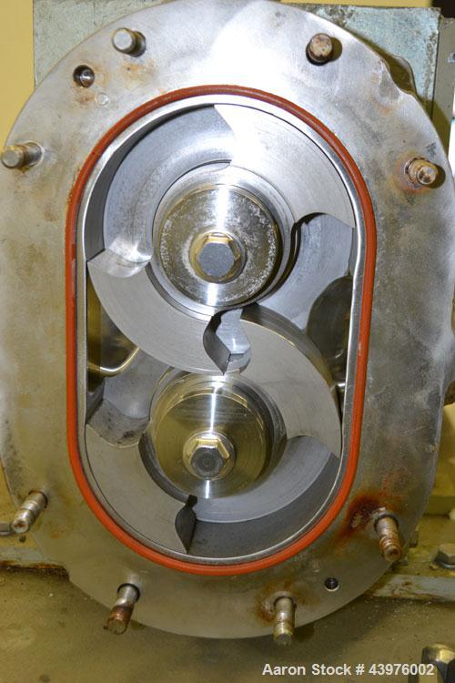 Used Stainless Steel Fristam Circumferential Piston Positive Displacement Pump,