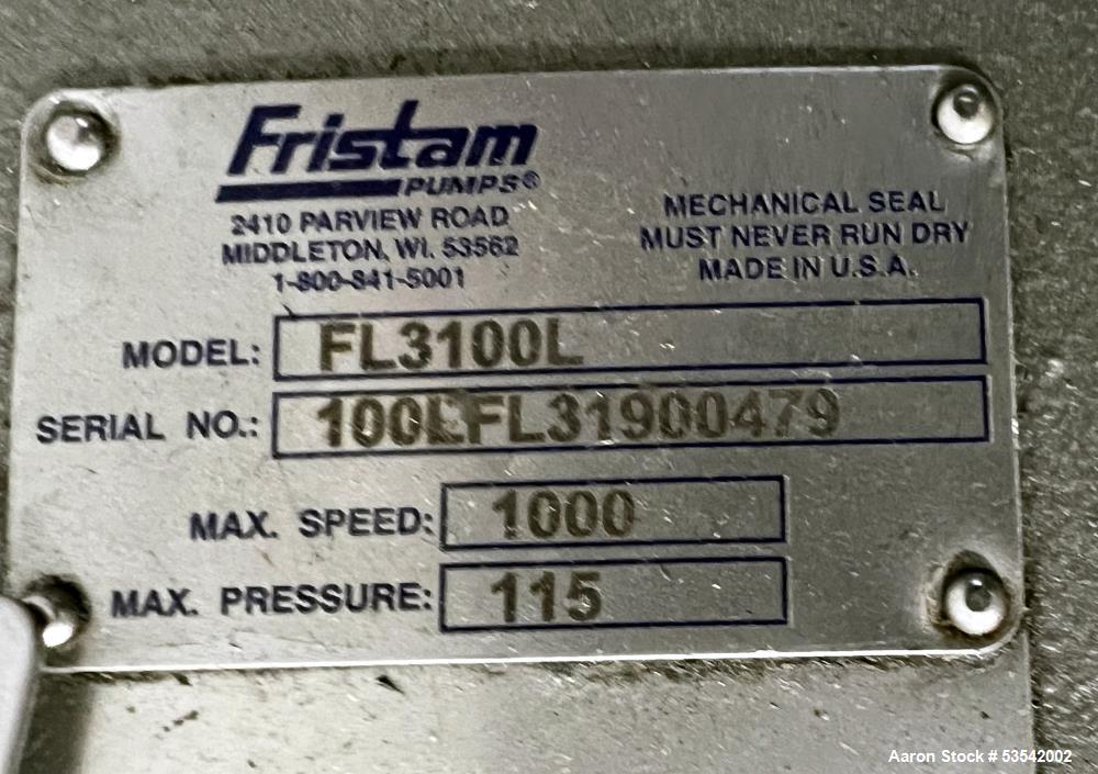 Fristam Model FL3 100L Positive Displacement Pump