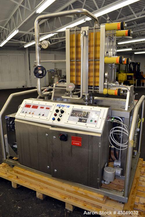 Used G&H Products Rotary Positive Displacement Pump, Model GHPD-632, 316 Stainless Steel. 3" Tri-clamp inlet/outlet. Approximate capacity 193 gallons per minute, nominal displacement 19.5 gallons per...