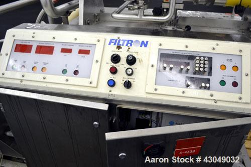 Used G&H Products Rotary Positive Displacement Pump, Model GHPD-632, 316 Stainless Steel. 3" Tri-clamp inlet/outlet. Approximate capacity 193 gallons per minute, nominal displacement 19.5 gallons per...