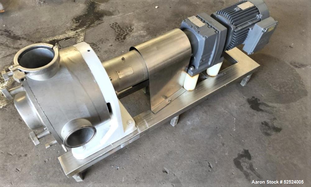 Used Watson-Marlow MasoSine Stainless Steel Sanitary Process Pump